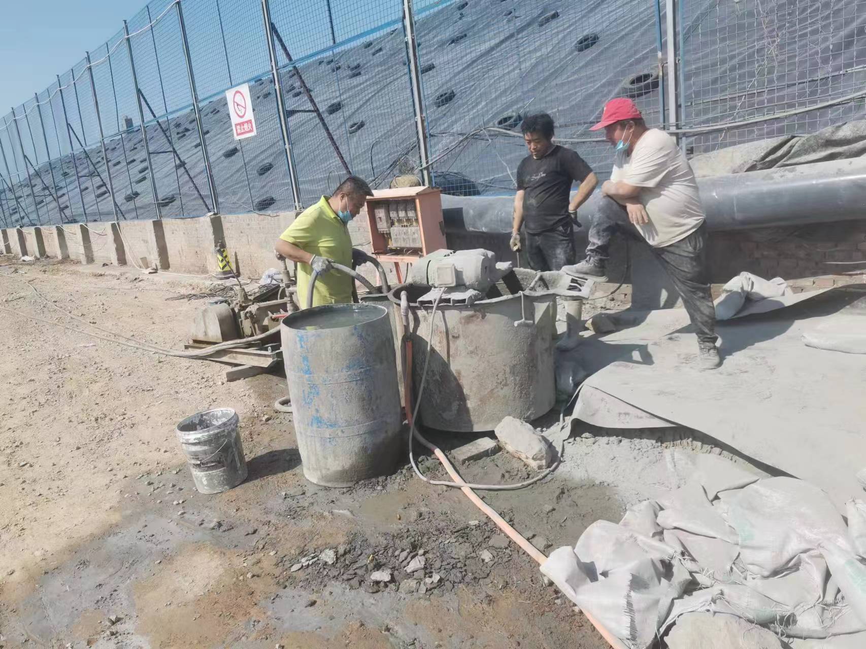 卧龙袖阀管注浆